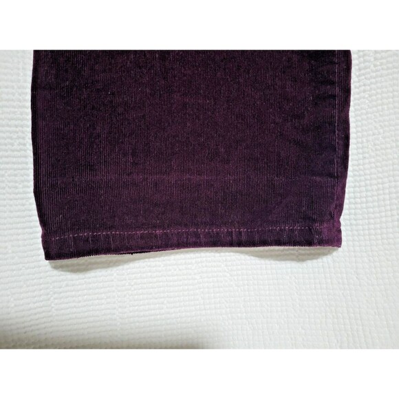 LRL RALPH LAUREN Purple Corduroy Size 10 Classic Straight Narrow Wale - Picture 7 of 11